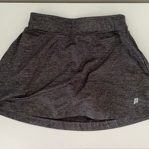 Gray prince tennis skirt size XS
